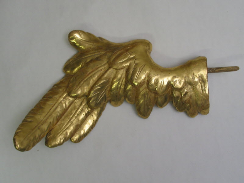 Fl�gel des Leuchterengels im Endzustand